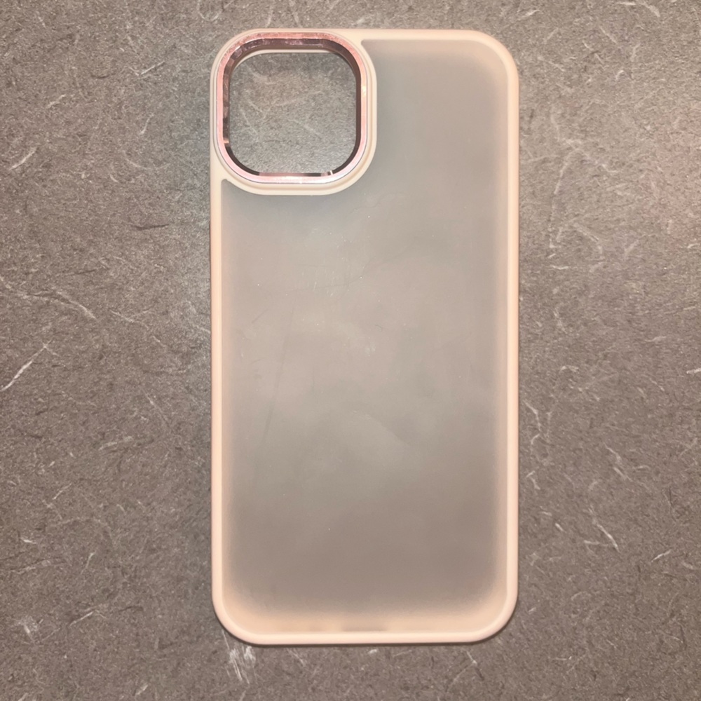 Pink and Gold phone case